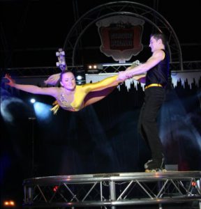 roller show acrobatique