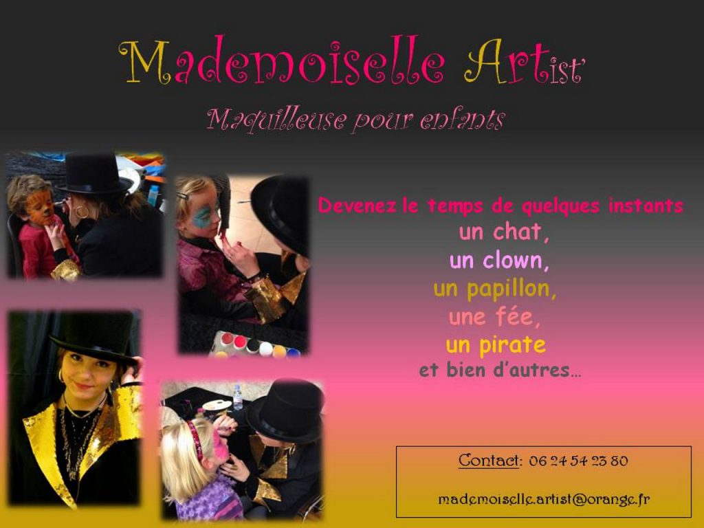 VISUEL MADEMOISELLE ARTIST'MAQUILLAGE