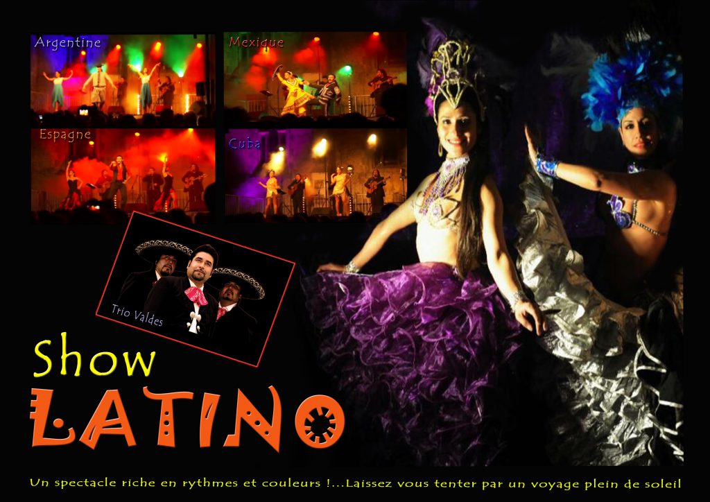 plaquette Show latino